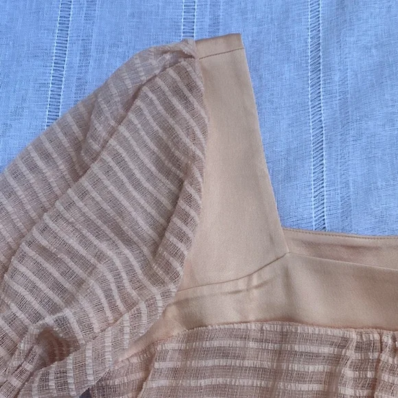 Lovely!! Anthropologie Soft Textured Lined Blouse - Picture 7 of 15